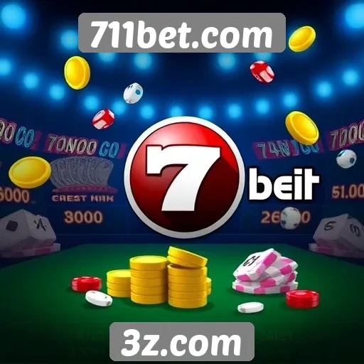 Comparativo de jogos disponíveis no 711bet